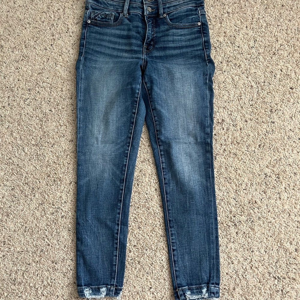 Buckle Black Fit. 75 Ankle Skinny Jeans